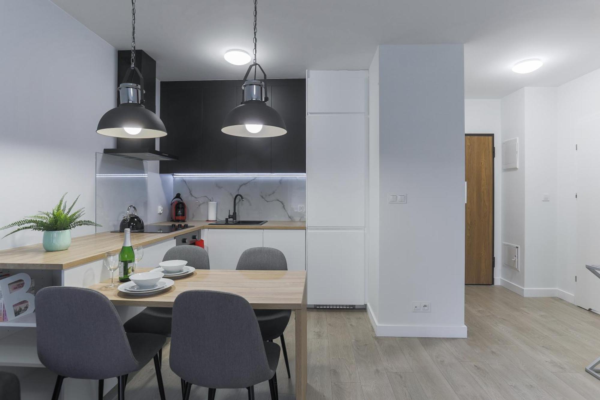 Apartament Gdansk Blisko Starego Miasta Z Widokiem Na Marine Экстерьер фото