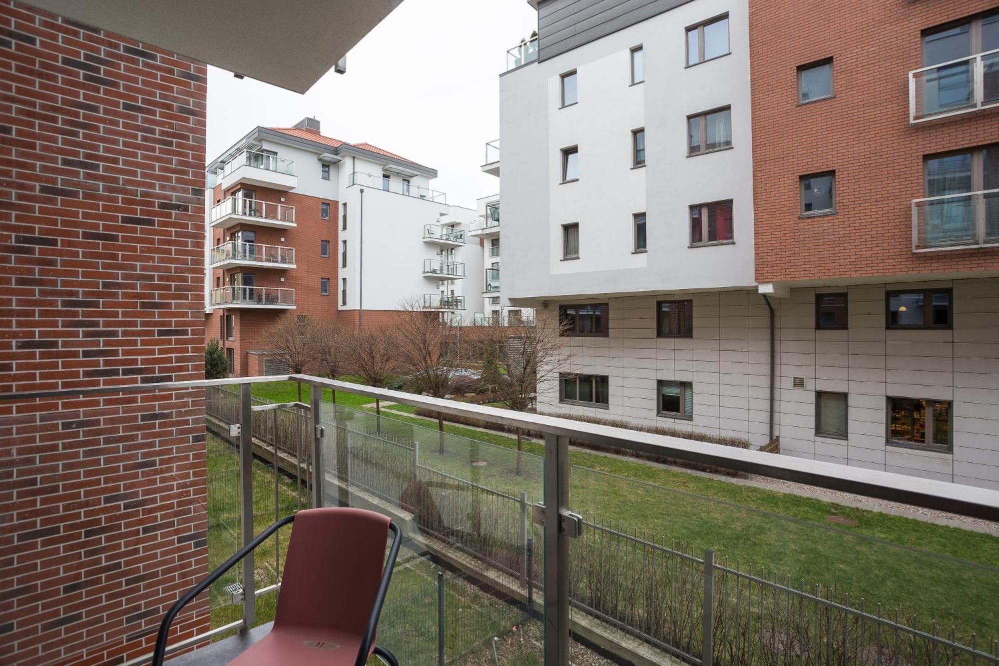 Apartament Gdansk Blisko Starego Miasta Z Widokiem Na Marine Экстерьер фото